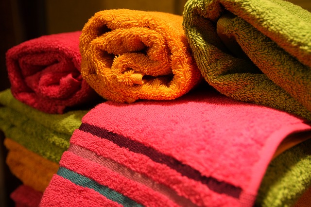 složené ručníky